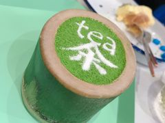 抹茶提拉米苏-茶是一枝花泡茶店