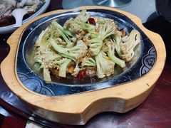 葱油有机花菜-秋色客家菜(南山店)