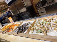 自助取餐区-芭菲盛宴·环球美食(锦城万达广场店)