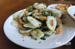 Seaweed Shrimp Rice Cake