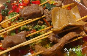 Freshly Sliced Beef Skewers