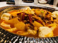 沙湾原始大盘鸡-丝路金桃·新疆菜(徐汇店)