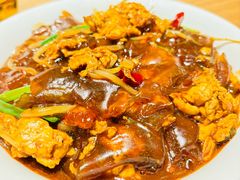 鸭蛋炒粉皮-肥三土菜馆(五四广场店)