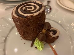 招牌树根蛋糕-莫斯科餐厅
