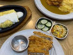 咖喱猪排蛋包饭-犀牛家猪排