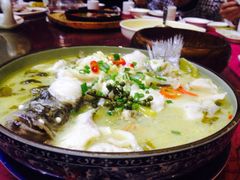 酸菜鲈鱼-聚宾楼·烤鸭·家宴(科技三路店)