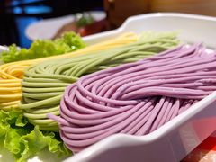 蔬菜三色面-渝利重庆火锅