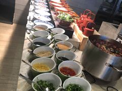 自助调料区-大理实力希尔顿酒店•香全日制餐厅