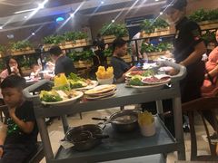 自助取餐区-八合里潮汕鲜牛肉火锅(深圳海岸城店)