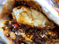 蛋菜夹馍-老马家马蓉蛋菜夹馍·腊牛肉夹馍(回民街店)