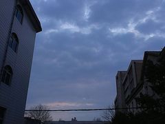 今天的夕阳很诡异-辽宁大学(崇山校区)