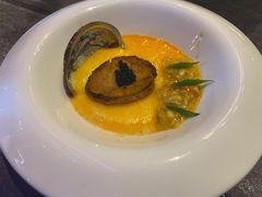 蟹粉虾汤蛋羹黑鱼籽蒸鲍鱼-蟹榭·本帮江浙菜·蟹宴(五角场合生汇商场店)