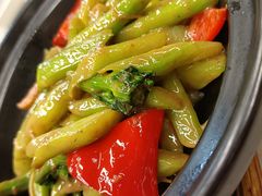 啫啫虾酱空心菜煲-肥仔文澳门猪骨煲(南京西路店)