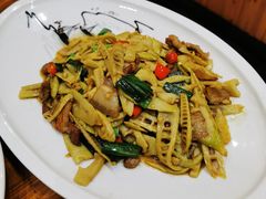 高山笋炒鲜肉-下梅人家土菜馆(历史文化餐厅度假区店)