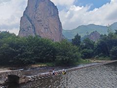 -楠溪江石桅岩