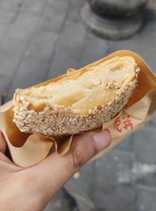 重庆老烧饼(纯阳洞店)-"搭档突然说想来这里吃没得嘎嘎的烧饼,我表.