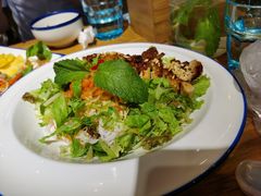 香草烤鸡肉捞檬粉-阮氏娘·越南料理(双子塔店)