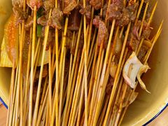 -拈签一笑黄牛肉辣卤串串