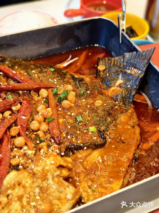 雅佳神话·麻辣烤鱼(新街口店)油泼香辣味烤鱼图片