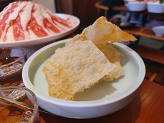 炸油豆皮-1078號老北京涮肉(万达广场店)
