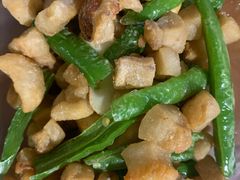 尖椒炒猪油渣-水门巷餐厅(古子城店)