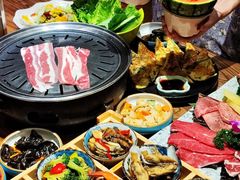 -明洞阿姨·韩式酱蟹烤肉·创意料理(三元桥店)