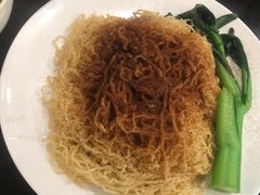 斗门靓虾籽捞银丝面-丽的面家(多宝路店)