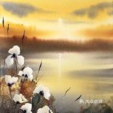 这么有仙气的水彩画，极美意境~