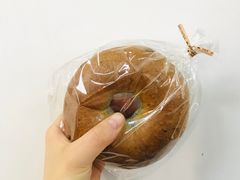 星空蝶豆花烤地瓜贝果面包-啊噗吐呦现场烘焙(麦凯乐店)