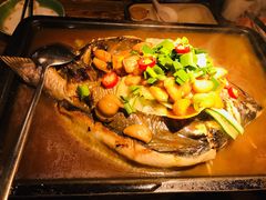 蒜香清江鱼-探鱼·鲜青椒爽麻烤鱼(领展购物广场店)