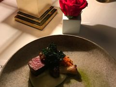 西冷牛排配土豆泥和葱烧汁-三嚥阁 La Villa Restaurant