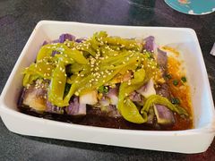 烧椒拌茄子-燕青小馆(东园大厦店)