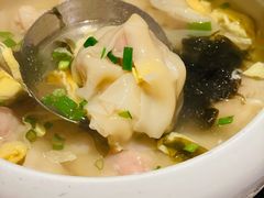 鸡汤鲜虾云吞-绿茶餐厅(乐峰广场店)