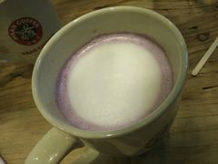 紫薯拿铁-漫咖啡(中纺国际店)