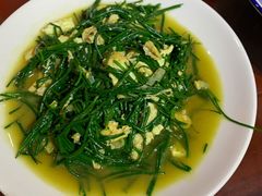 沙葱炒蛋-范记靖远羊羔肉(博物馆店)