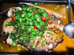 -探鱼·鲜青椒爽麻烤鱼(天河优托邦店)