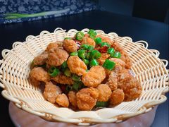 干煸香酥鸡-听涛雅苑百味饺子老家菜馆