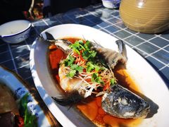 清蒸雪山鱼-胖子菜馆(花园餐厅店)