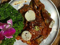 -明洞阿姨·韩式酱蟹烤肉·创意料理(三元桥店)