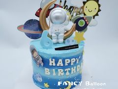 -卡比儿童蛋糕·心意定制·低脂零卡糖动物奶油FancyBALLOON(滨海店)