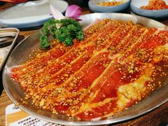 -明洞阿姨·韩式酱蟹烤肉·创意料理(三元桥店)