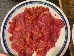 手作麻辣牛肉-山城棒棒军手作火锅·天花板手撕水牛鲜毛肚(北京店)