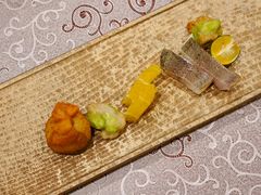 油淋小黄鱼-九献创意菜·牛排料理(亮马河花园店)