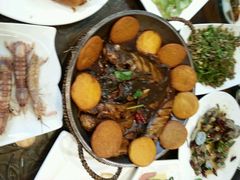 android_upload_pic-滨海小渔村·海肠捞饭·鲅鱼水饺·特色老火鱼丸汤(华田店)