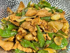 辣椒炒黑猪肉-彭耕记猪油炒小菜(吉联mall店)