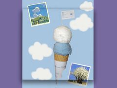 蔚蓝天空Blue&nbsp;Sky&nbsp;Coming-Dal Cuore 达可芮冰淇淋(陕西北路店)