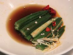 椒麻秋葵-港丽餐厅(高德置地店)