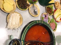 番茄鸳鸯锅底-有拈头成都市井火锅(老门东店)
