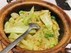虾酱啫唐生菜-香港百合居(LCM置汇旭辉广场店)