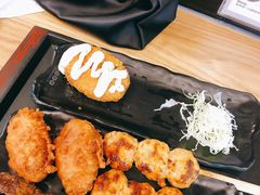 芝士可乐饼-町门烤肉拌饭专门店(哈西万达店)
